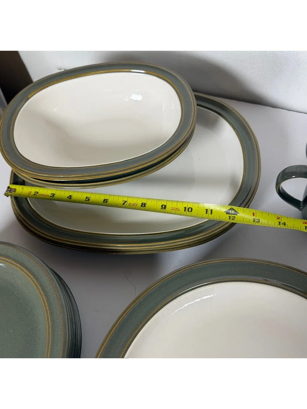 Dansk Sirocco Spruce Stoneware Dinnerware Set 25 Pieces S-5